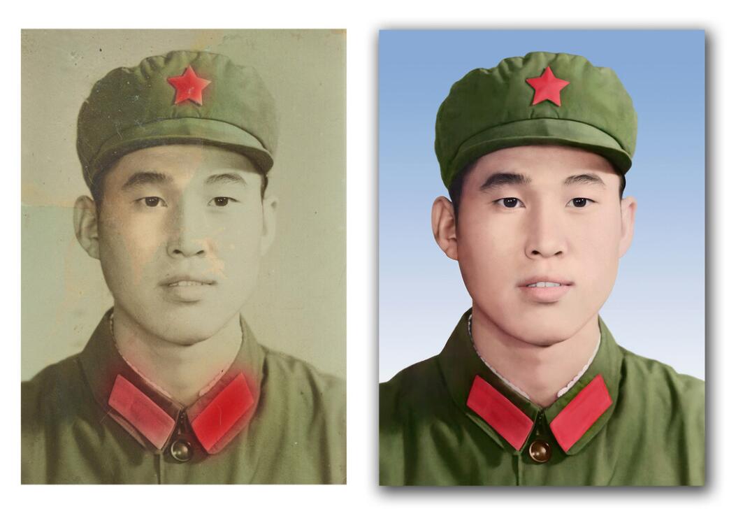 清河门破损照片修复-18